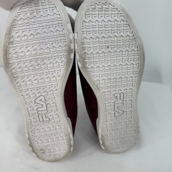 Fila Maroon Sneakers Size 8.5 - Picture 6 of 7
